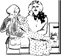 Woman Buying a Dress.eps