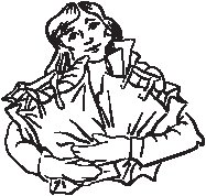 Woman Holding Groceries.eps