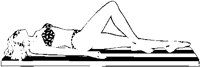 Woman Sunbathing.eps