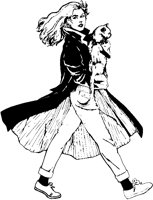 Woman with Cat.eps