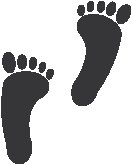 Pair of Footprints.eps