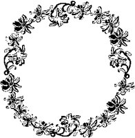 Flower Circle Frame.eps