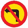 No Left Turn 2.eps