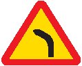 Road Curves Left.eps