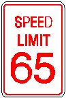Speed Limit - 65.eps