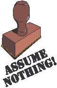Assume Nothing!.eps