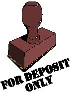 For Deposit Only.eps