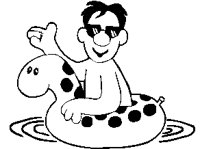 Man in Pool Float.eps