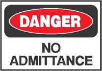 No Admittance.eps