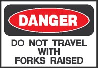 No Raised Forks.eps