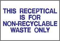 Non-Recyclable 2.eps