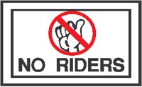 No Riders.eps