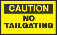 No Tailgating.eps