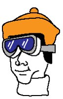 Skier - Face.eps