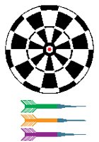 Darts - Board & Darts.eps