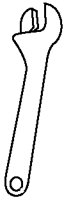 Wrench - Crescent 1.eps