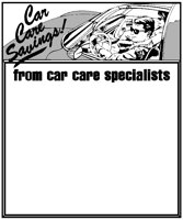 Car Care Savings Frame.eps