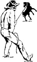 Cowboy Roping Horse.eps