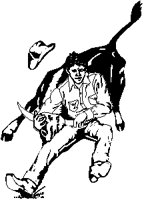 Cowboy with Bull.eps