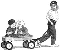 Children with Red Wagon.tif
