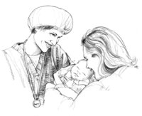 Doctor & Mom with Newborn.tif