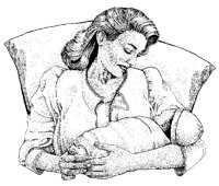 Mom in Bed with Baby.tif
