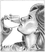 Woman Drinking Milk.tif