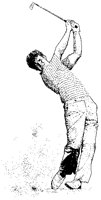 Golfer in Sandtrap.tif