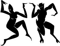Dancing Devils Silhouette.tif
