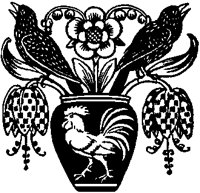 Birds on Rooster Vase.tif