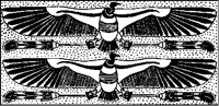 Egyptian Vultures Ornament.tif