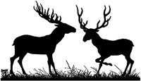 Two Deer Silhouette.tif