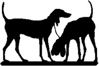 Two Dogs Silhouette.tif