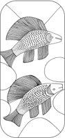 Two Stylized African Fish.tif