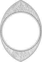 Pointed Oval Border.tif