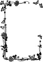 Butterflies and Flowers Border.tif