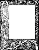 Lilies and Lyre Players Border.tif