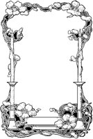 Candles and Flowers Border.tif