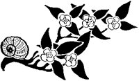 Small Snail and Flowers Design.tif