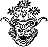 Dramatic Mask and Flowers.tif
