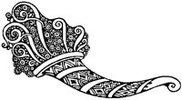 Horn Ornament Single.tif