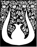Horns and Fruit Tree Ornament.tif