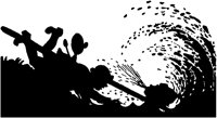 Saving Drowning Man Silhouette.tif
