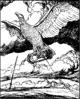 Bird Flying with Hourglass.tif