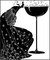 Woman Sipping Champagne.tif