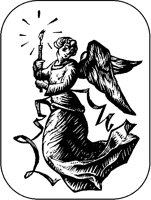 Christmas Angel Woodcut.tif