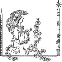 Girl with Easter Candles.tif
