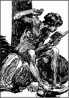 Man Engrossed in Reading.tif