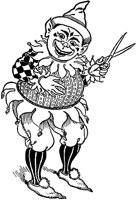 Clown with Scissors.tif