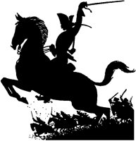 Cavalry Charge Silhouette.tif